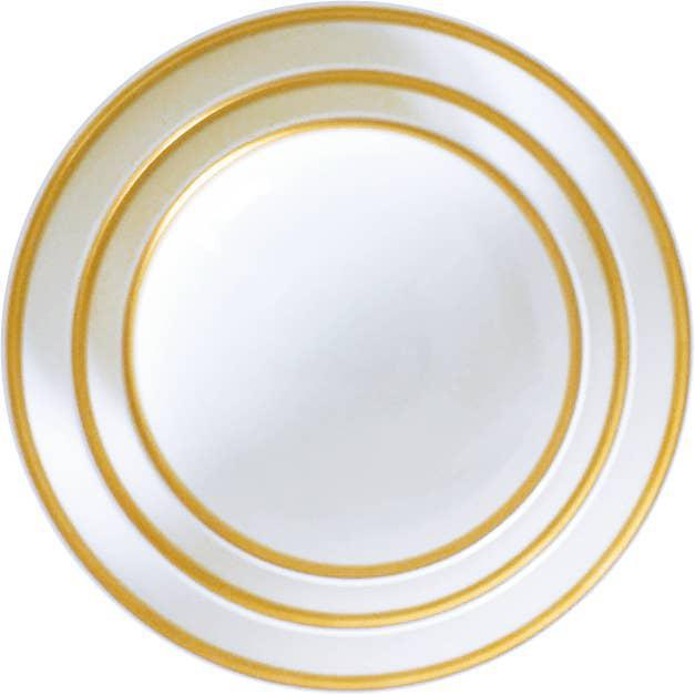 Golden Edge Canapé Dishes Set